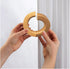 Nice purchase 2 Pcs Wooden Curtain Tiebacks Holdbacks, Strong Magnetic Decorative Drapes Holders