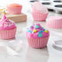 Caperci Grease-Resistant Standard Pink Cupcake Liners 150 Counts - Heavy Duty Paper Muffin Baking Cups, Odorless, No Muffin Pan Needed, Easily Peels (Pink) by Caperci