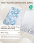 20"x54" ZonLi Body Pillows for Adults, Quilted Long Pillow for Bed, Body Pillow with Removable Cotton Cover