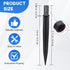 25pcs 5.5X0.55inch Angoily Solar Light Stakes, Ground Spikes Light Replacement Stakes, Halloween for Garden Lighting