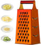 Large Stainless Steel Grater Slicer with Handle, Multifunctional Cutter for Ginger, Garlic, Cheese, Ergonomic Design