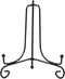 Display Stand, 1 pcs 4" - 12" Iron Easel Classic Holder for Bowl Plate, Photo, Picture Frames, Decorative Plates