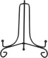Display Stand, 1 pcs 4" - 12" Iron Easel Classic Holder for Bowl Plate, Photo, Picture Frames, Decorative Plates