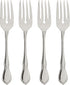 Oneida Chateau Fine Flatware Set, 18/8 Stainless Steel, Set of 4 Salad Forks