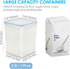 5.2L 175oz, 4 4 24 Vtopmart Large Food Storage Containers / Pieces BPA Free Plastic Airtight Canisters for Flour