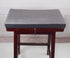 Augld 2 Pack Grey Rectangle Vanity Stool Cushion, Washable Non-Slip Makeup Stool with Ties 11.8"x15.7"