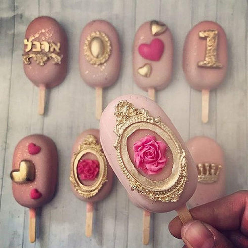JeVenis Rose Cake Pop Mold - Cake and Cupcake Decoration Tool