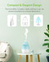 24dB Light,0.5 MegaWise Desktop Cool Mist Humidifiers for Bedroom, Ultrasonic Air Vaporize, Colorful Night Gal