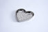 Pampa Bay Medium Heart Dish, Love is in the Air, Silver (1)