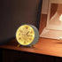 Alarm Clock for Bedroom,Loud Analog Clock with Silent Non-Ticking,Voice Controlled Light,Small Clock