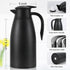 70 oz Thermal Coffee Carafe, Insulated Stainless Steel Coffee Carafes for Keeping Hot Beverages Hot for 12 Hours (2