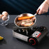 UPKOCH Small Egg Frying Pan, Non Stick Skillet for Mini Omelets, Stainless Steel Pancake Maker (12cm)