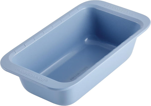 Farberware Easy Solutions Nonstick Bakeware, 9 x 5 Inch Meatloaf/Loaf Baking Pan with Portion Marks