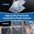 Jumbo Clear Storage Bags, Pack of 6, 40" x 60" XXL Dustproof Waterproof Storage Bags for Luggage and More