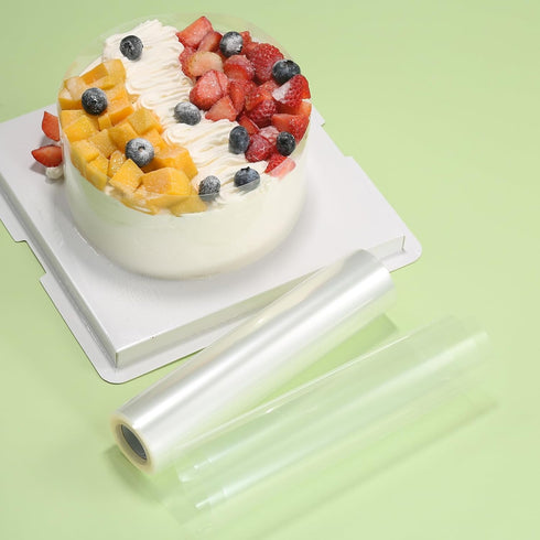 Cake Collar, 10 x 394 Inch Acetate Sheets for Baking, Transparent Cake Collars for Decorating