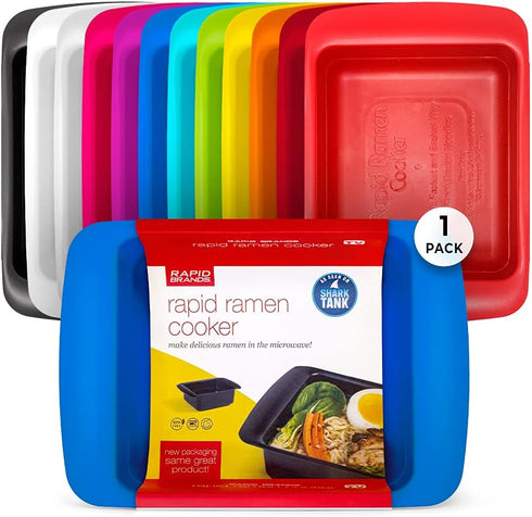 Rapid Ramen Cooker, Microwavable Cookware for Instant Ramen, BPA Free, Dishwasher Safe, Perfect for Dorm or Office