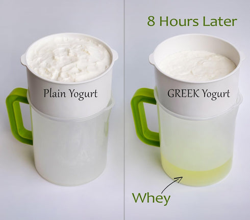 YZWDTGS (1 1.5 Nut Milk & Greek Yogurt Maker - Reusable & Durable Nut Milk Bag Alternative - Fine Mesh Stainless Steel