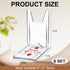 6 Packs Adjustable Purse Display Stand Clear Acrylic Handbag Stand Holder for Wallet Purses Handbag Bag Jewelry Display Organizer for Party Weddings Home Decoration Birthdays