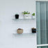 6 Bedroom,Room,15 Inch Pcak Clear Acrylic Shelves for Bathroom Wall Shelf & Organizer,Invisible Floating Shelves & Wall