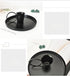 2 Pcs 4 Inch Black Iron Candle Holder for Taper Candles, Dinning, Wedding, and Party Decoration