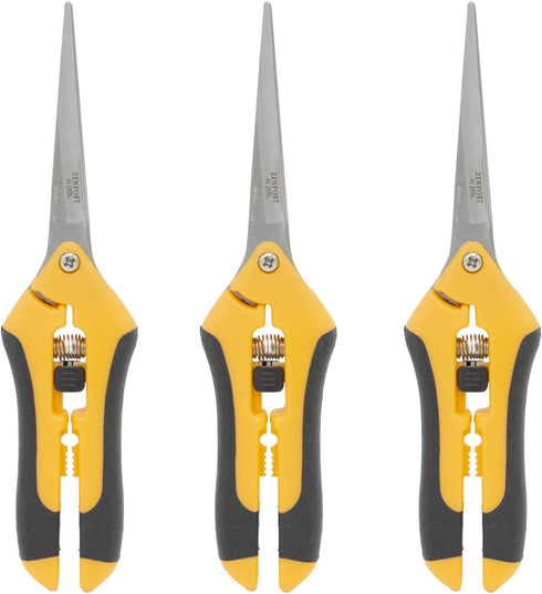 Zenport H355L Hydroponic Long Microblade Pruner, Stainless Steel Blade for Precision Cutting