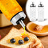 Loyanger 10 OZ Container(COLOR:2pcs) Honey Dispenser No Drip, Honey Jar Maple Syrup Dispenser, Glass Honey' Dispenser