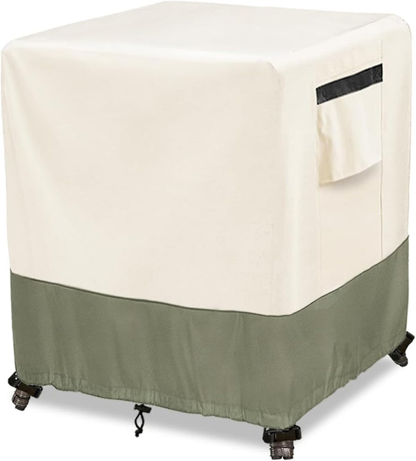 Outdoor Ottoman Cover 22 W x 22 D x 18 H inches,600D
