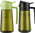 Aovdy 2PCS Oil Sprayer for Cooking 16oz,2 in 1 Olive Oil Dispenser
