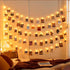 20 LED Photo Clip Starry Lights - Remote LED Fairy Twinkle Lights for Home Festival Decor, Christmas & Party
