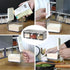 MARWENSED 3 (2 Salt Container With Lid And Spoon, Clear Seasoning Rack Spice Pots, Piece Seasoning Box For Home Kitchen