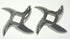 Butcher-Baker Size #8 Meat Grinder Knives, TWO PACK Stainless Steel for LEM, Cabelas MTN and Others