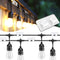 Big Outdoor Light Clips: 24 Pack Waterproof UV-Resistant String Light Hooks -