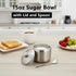 15oz hiwafifi Sugar Bowl with Lid And Spoon, Stainless Steel Sugar Creamer Container, Round Sugar Jar, Durable Sugar