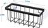 Compact Black Sponge Caddy for Kitchen Sink - Organize Your Sponges & Soap