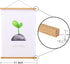 FALAMON Magnetic Poster Hanger Frame, 11x14 11x17 11x22 Teak Wood Magnet Frame for Posters and Prints