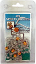 My with White Acrylic and Colored Softball Beads, 13 Inch