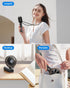 SWEETFULL Handheld Fan, Portable Fan, 5000mAh Rechargeable Battery, 6 Speed Wind, Mini Travel Fan with Backup Power
