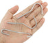 10PCS Heavy Duty S Hooks, 90 Degree Twist Angled Hooks for Hanging Kitchen Utensils, Pots, Pans, Clothes, Towels