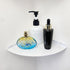 7 inch Small Wall Mounted Floating Corner Shelves Metal Shelf Corner Shelf for Wall Storage, for Speaker, Cable Box