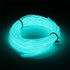 JIGUOOR EL Wire 16.4ft / 5m Battery Pack Neon Light Strip, 360° Illumination for DIY, Party, Halloween