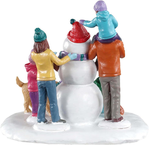 Lemax Christmas Village Snowman Teamwork Decoration - 03511