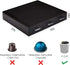 3 36 Amazon Basics K-Cup Compatible Coffee Pod Storage Drawer, Easy-Open Drawers, Pod Capacity, Black