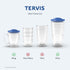 Tervis Travel Lid - Double Walled Insulated Tumbler Travel Cup Keeps Drinks Cold & Hot, Fits 24oz Tumblers & 16oz Mugs