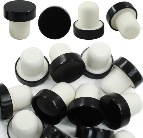 vibedor 24 Pcs T-shaped Stopper Cork Wine Bottle Stoppers, Reusable Sealing Plug for