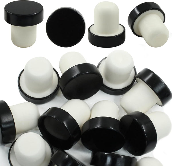 vibedor 24 Pcs T-shaped Stopper Cork Wine Bottle Stoppers, Reusable Sealing Plug for