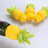 4Pcs Wine Stoppers for Bottles, Pineapple Silicone Caps, Reusable Wine Bottle Sealer, Funny Wine Stopper
