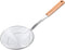 Tenta Kitchen Stainless Steel Wire Strainer - Bamboo Handle, M Size, Over 6 Inch