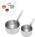 2pcs Sauce Cup 304 Stainless Steel Stackable Mini Sauce Pan with Handle for Banquet Outdoor Picnic, Ramekin Bowls