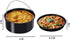 Air Fryer Cake Pan,Two 6-Inch Baking Pans for Air Fryers, Compatible with Most Air Fryer, Oven, and Instant Pot Brands, Featuring Non-Stick, Dishwasher-Safe, and Universal Design.