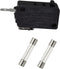 Replacement Microwave Fuse (20 Amp 125 Volt) and Microswitch for GE Frigidaire Ovens, Compatible Parts